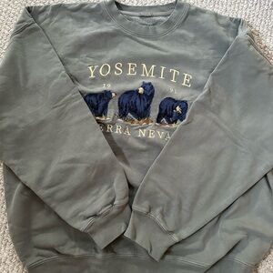 Yosemite Green Sweater
